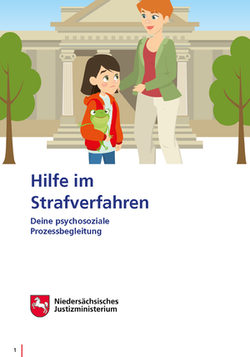 öffnet Broschüre: Psychosoziale Prozessbegleitung für Kinder - barrierefrei (PDF, 2,79 MB)