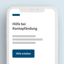 Service.Justiz Hilfe bei Kontopfändung