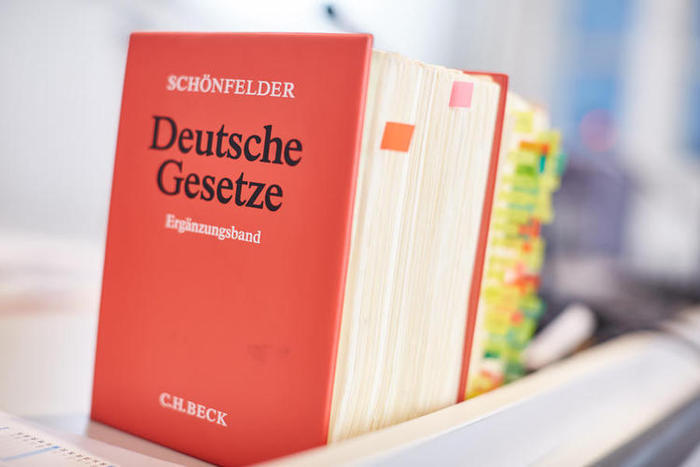 Schmuckgrafik Deutsche Gesetze - Schönfelder